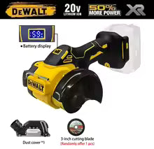 DeWALT Cordless Angle Grinder 3 Inch Mini Polishing Grinding Machine Electric Cutting Power Tools For 20V Battery mini grinder