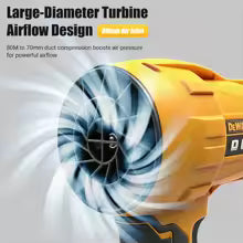 Dewalt 30000RPM Air Blower Cordless 20V Rechargeable Turbo Fan Handheld Violent Fan DryerDust Blowing Tool