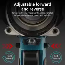 Makita Original DDF487 Cordless Driver Drill 18V Brushless Electric Impact Screwdriver Rechargeable Power Tool (ony tool)
